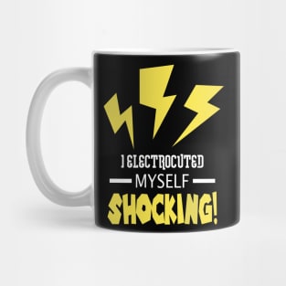 Funny Electrician Pun Engineer Gift Idea Puns Meme Mug